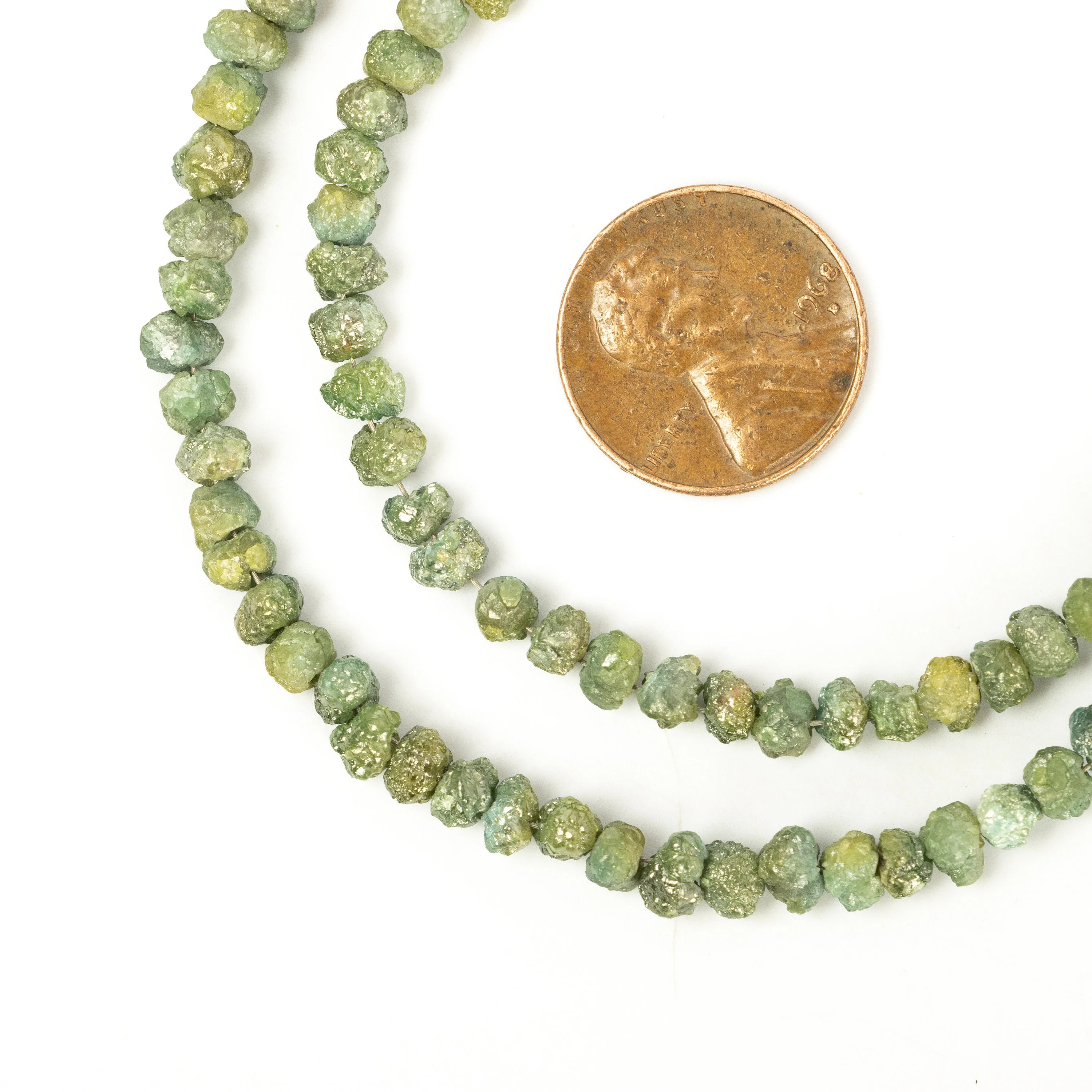 Natural Rare Green Diamond Uncut Rough Beads, Organic Raw Diamond Uncut Jewelry Making, SKU2265