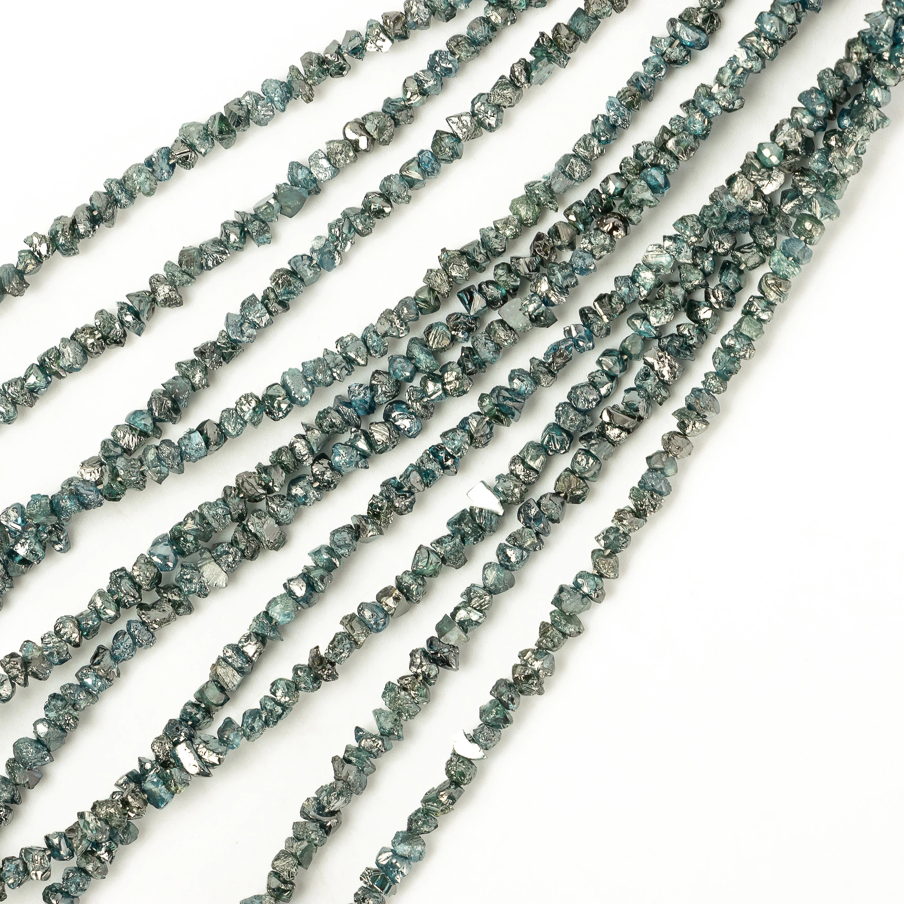 Dark Blue Diamond Uncut Beads, Blue Diamond Raw Uncut Beads, SKU2263