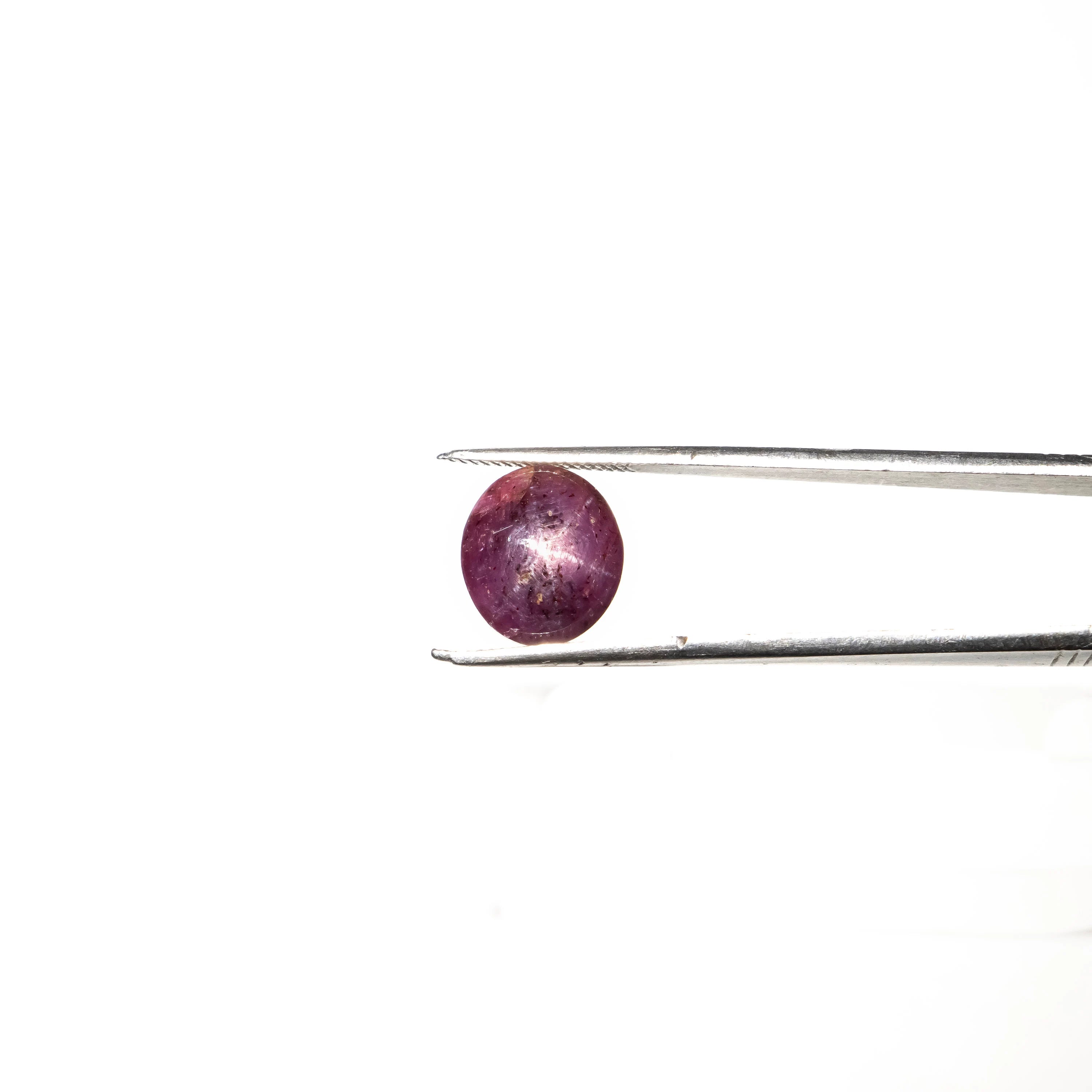 Ruby Star Calibrated Oval Cabs Loose Gemstone, Star Ruby Oval Cabochon, SKU2325