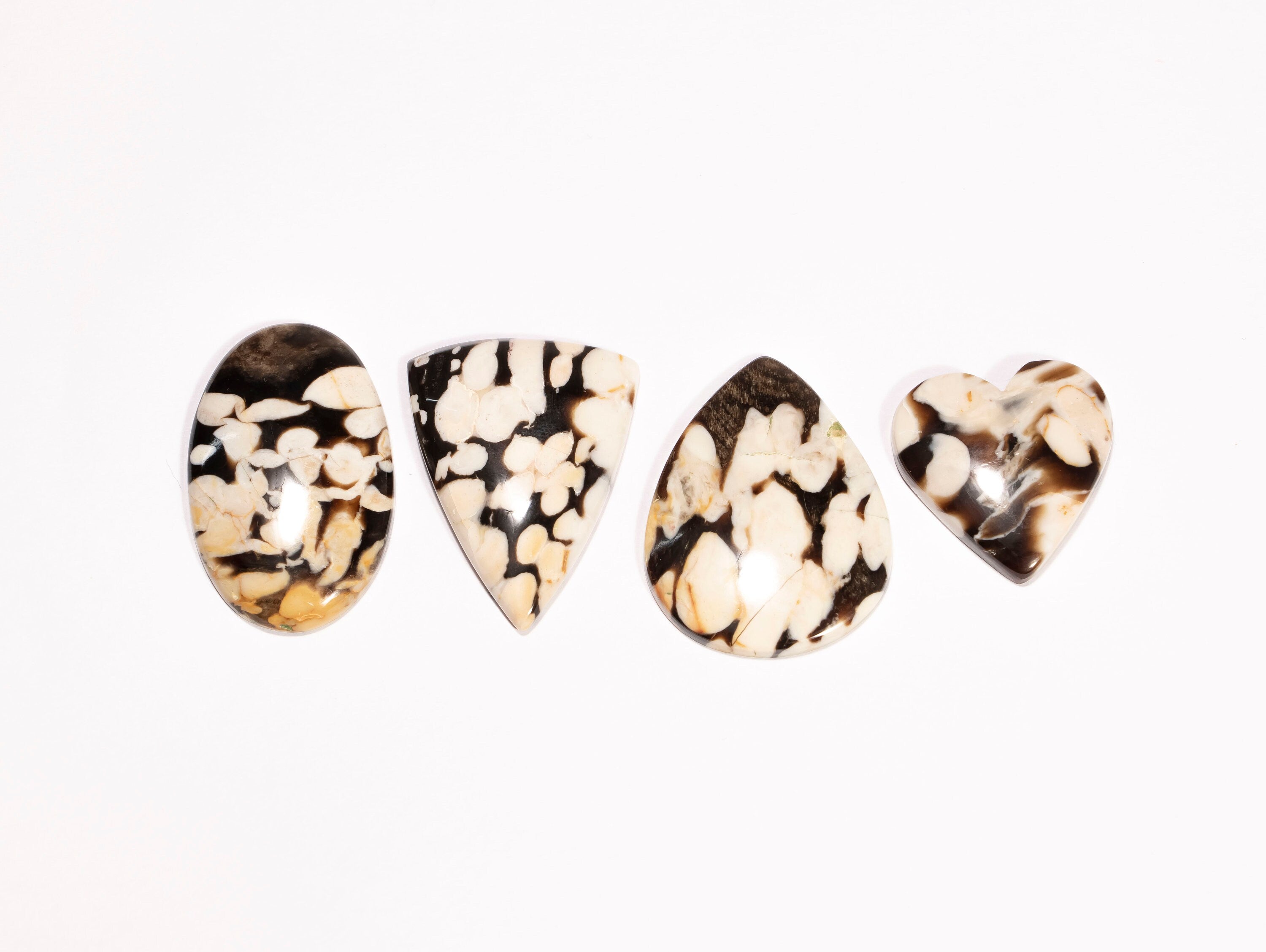 Peanut Wood Mix Shape Smooth Gemstone, Peanut Wood loose Cabochons, Peanut wood Stone, SKU2354