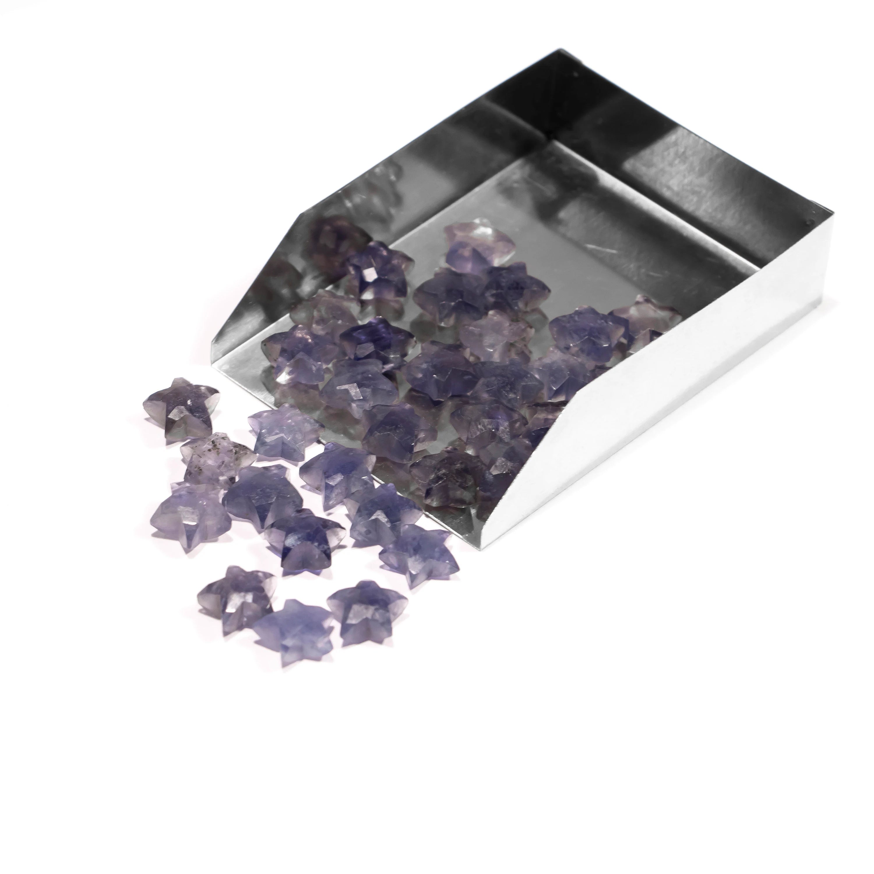 Iolite Star Faceted Gemstone, AA Quality Jewelry Making Star Gemstone, SKU2392