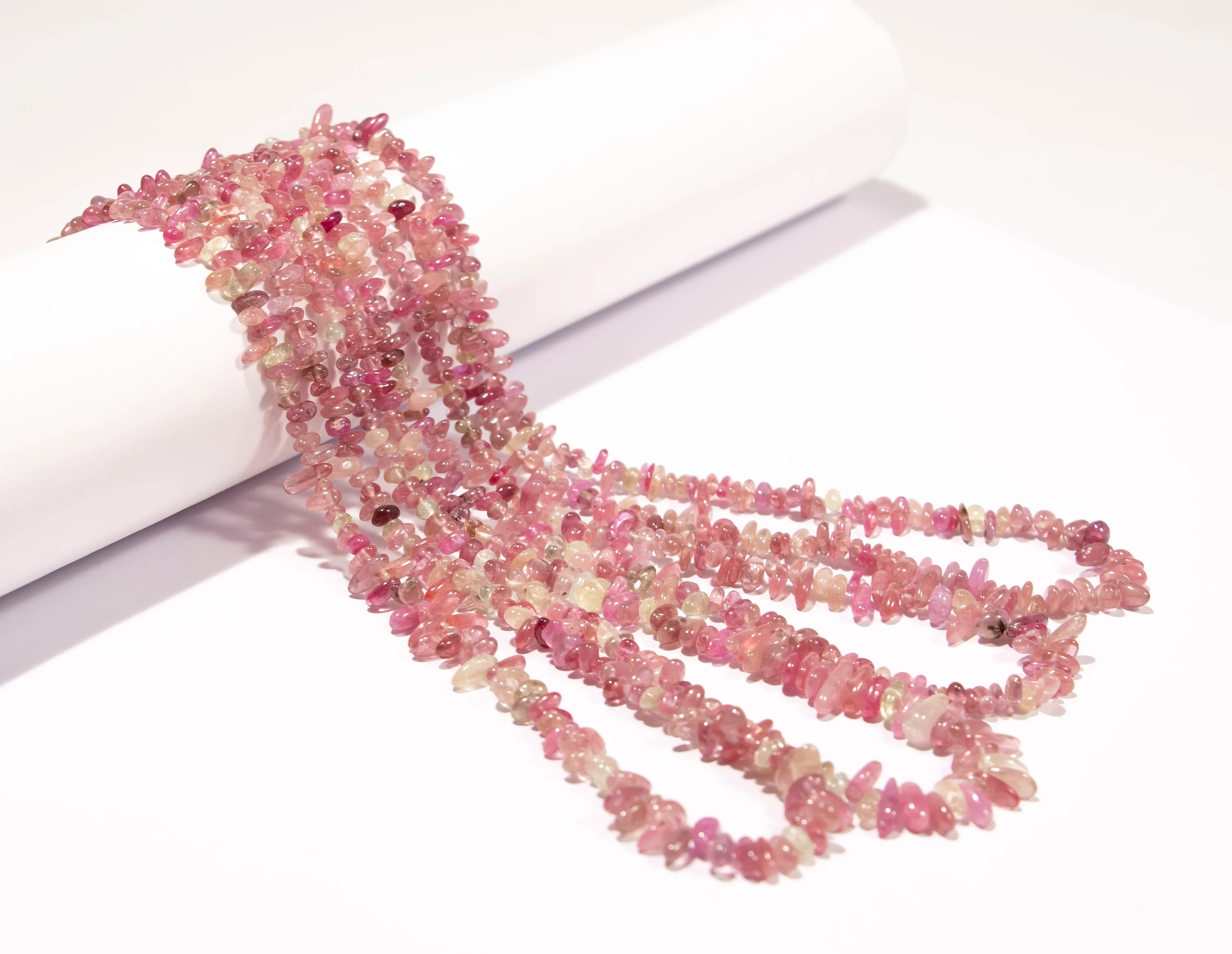 Pink Sapphire Smooth Nuggets Beads , Pink Sapphire Plain Nuggets Beads, SKU2403