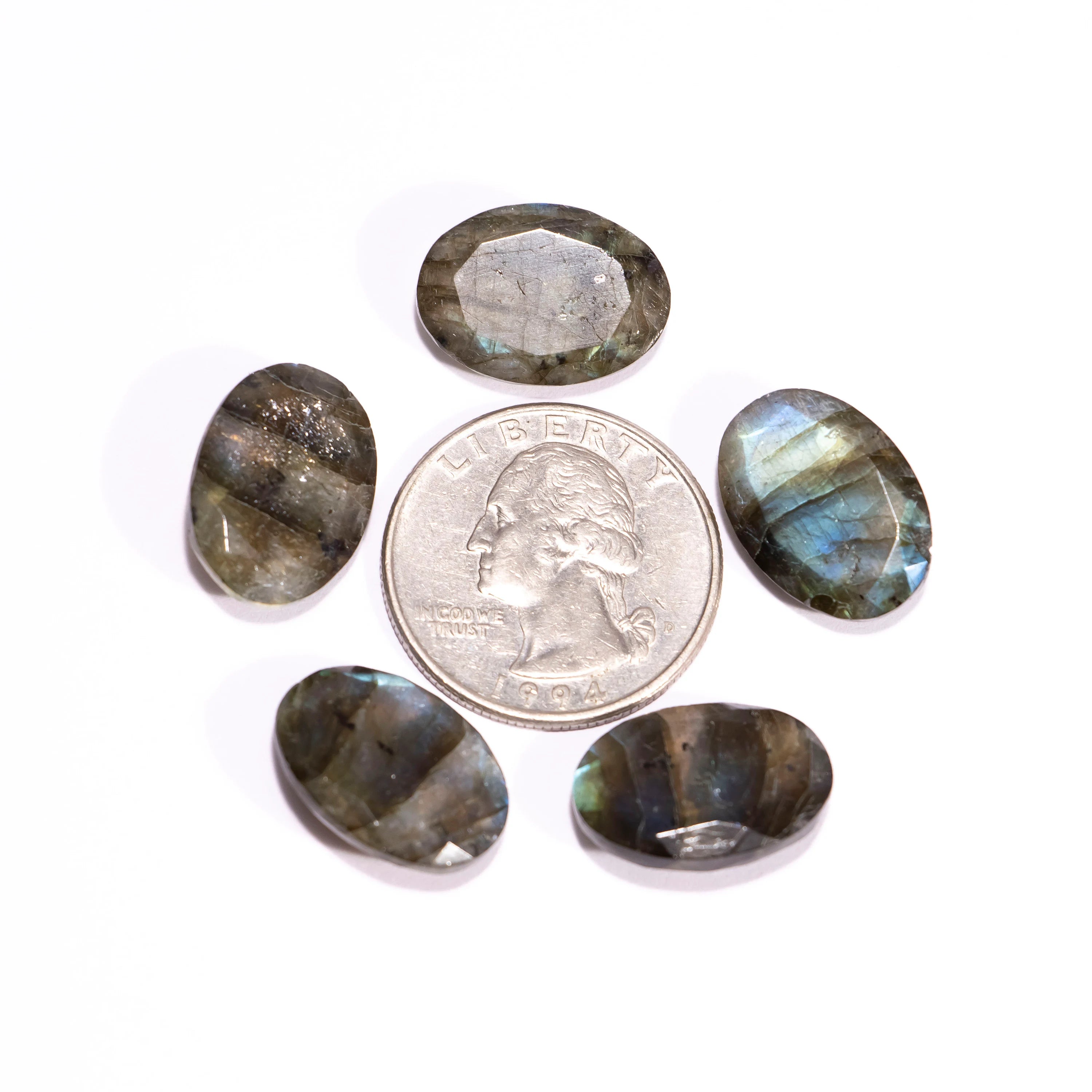 Labradorite Faceted Oval Shape Cabochon, Labradorite Oval Cabs Ring Stone, Loose Gemstone, Labradorite Jewelry Making Gemstone