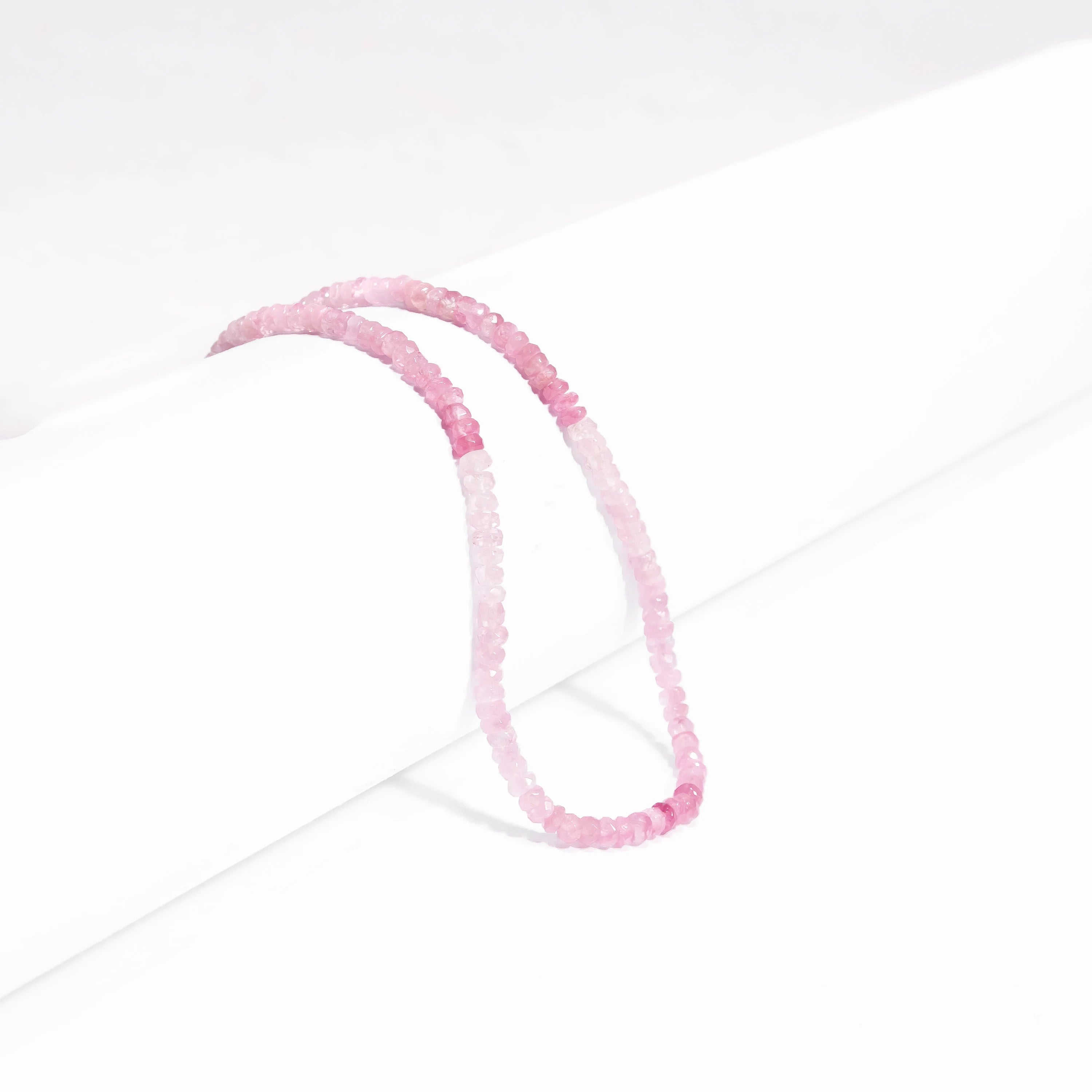 Afghani Pink Tourmaline Faceted Rondelle Beads, Faceted Gemstone, SKU2425