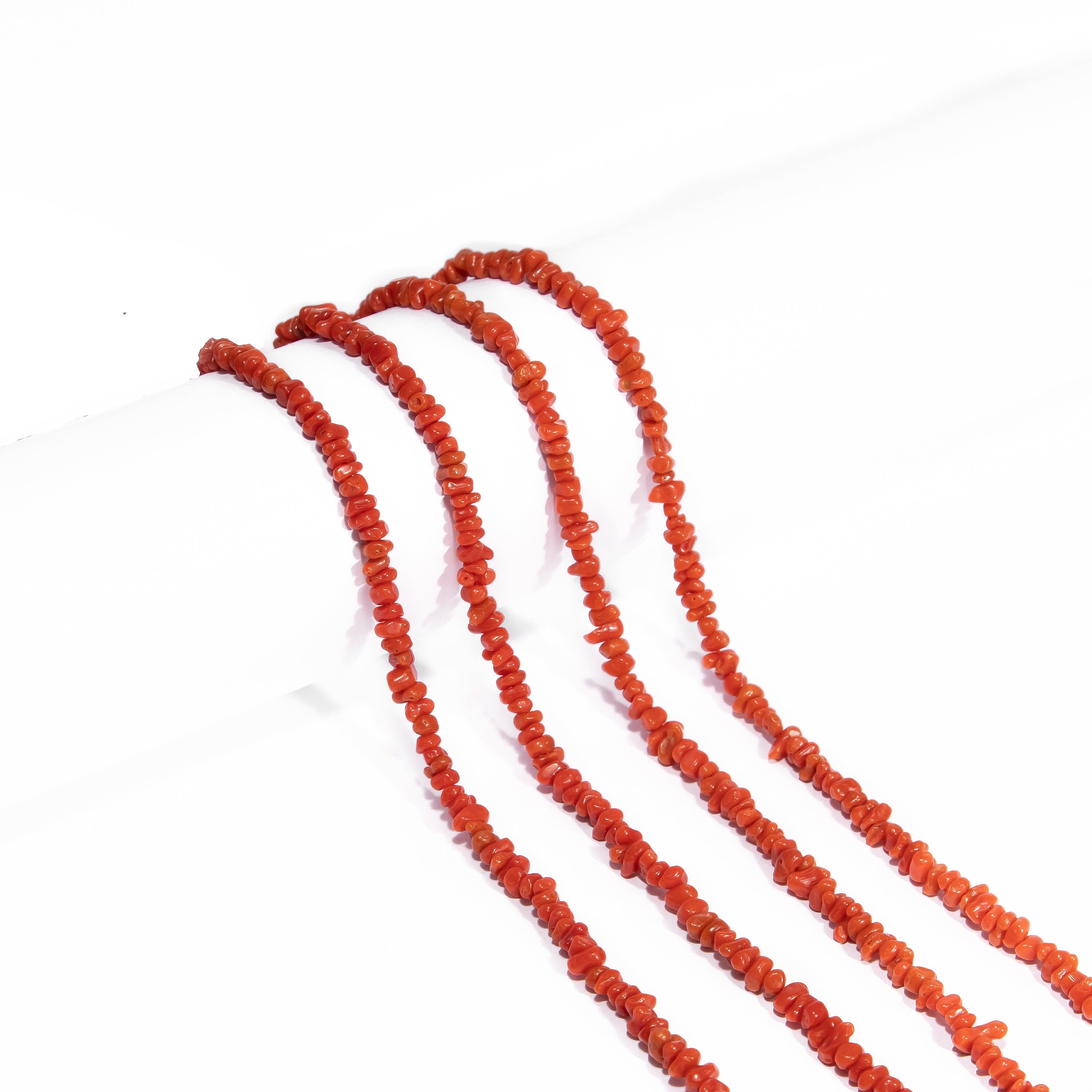 AA Quality Red Coral Smooth Unshaped Nuggets Beads, Red Coral Smooth Beads, Coral Nuggets Beads, Jewelry Making Gemstone Beads, SKU2467