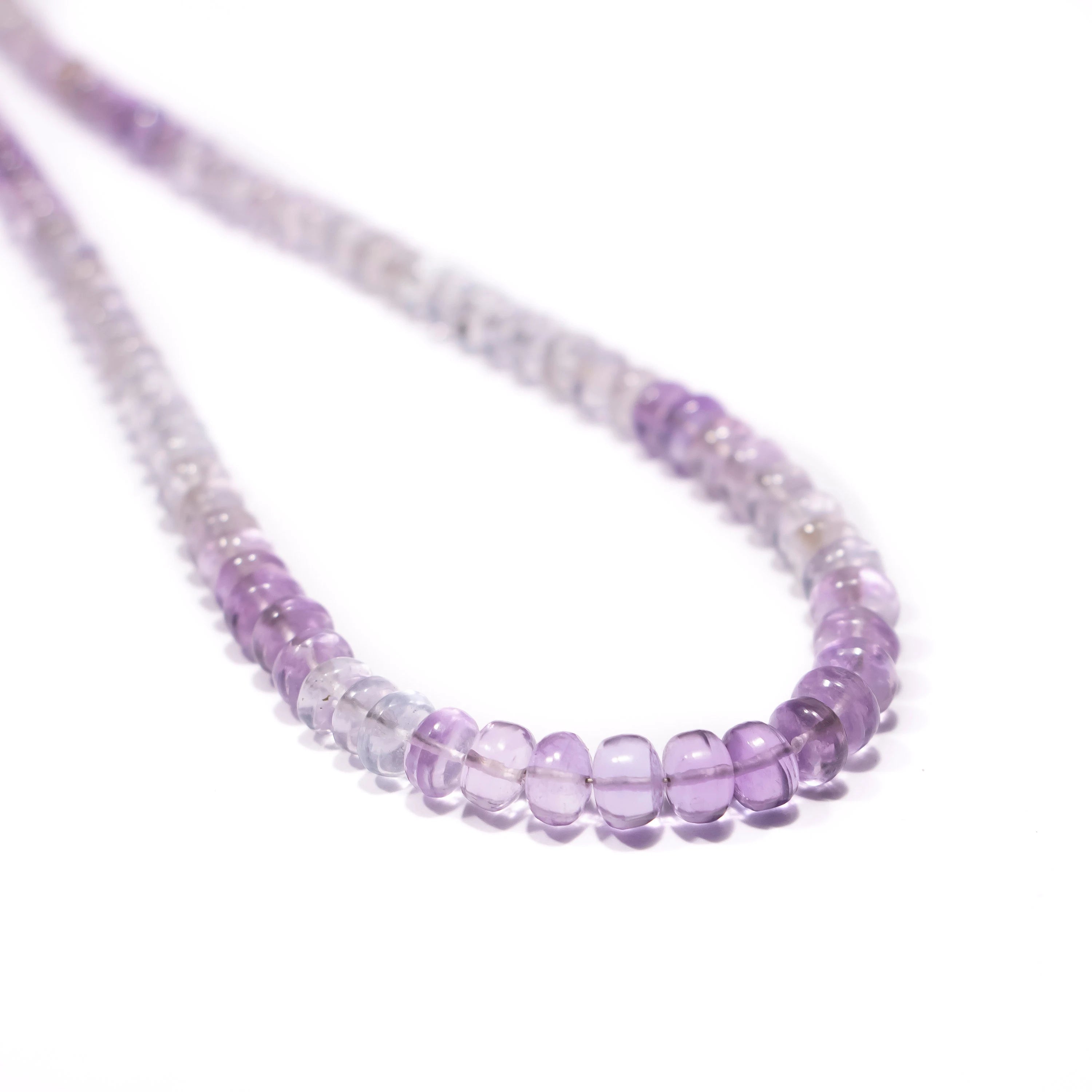 Natural Fluorite Smooth Rondelle Beads, High Quality Gemstone Beads, DIY Making Jewelry, SKU2369