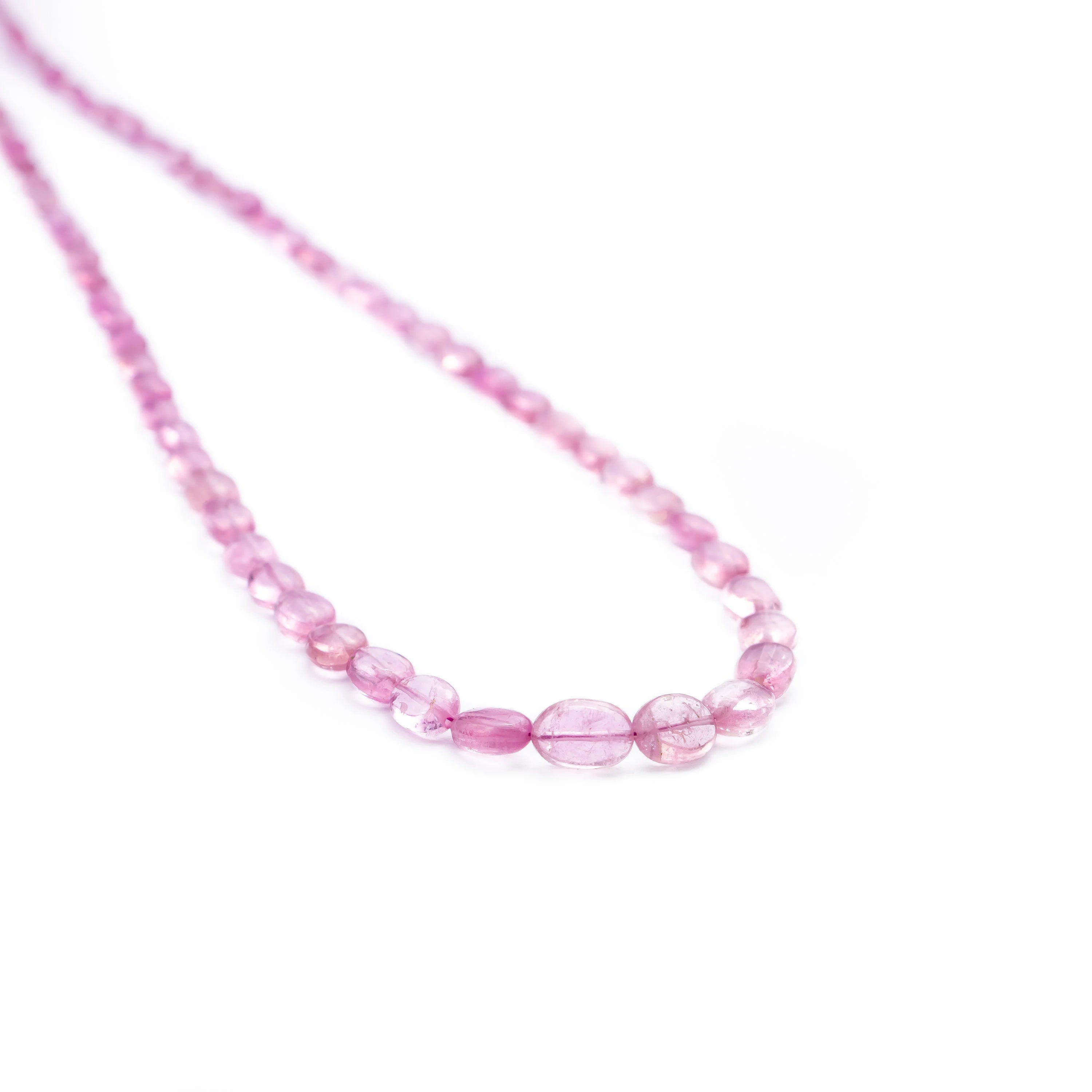 AA Quality Pink Tourmaline Smooth Oval Beads, Pink Tourmaline Oval Beads, SKU2500