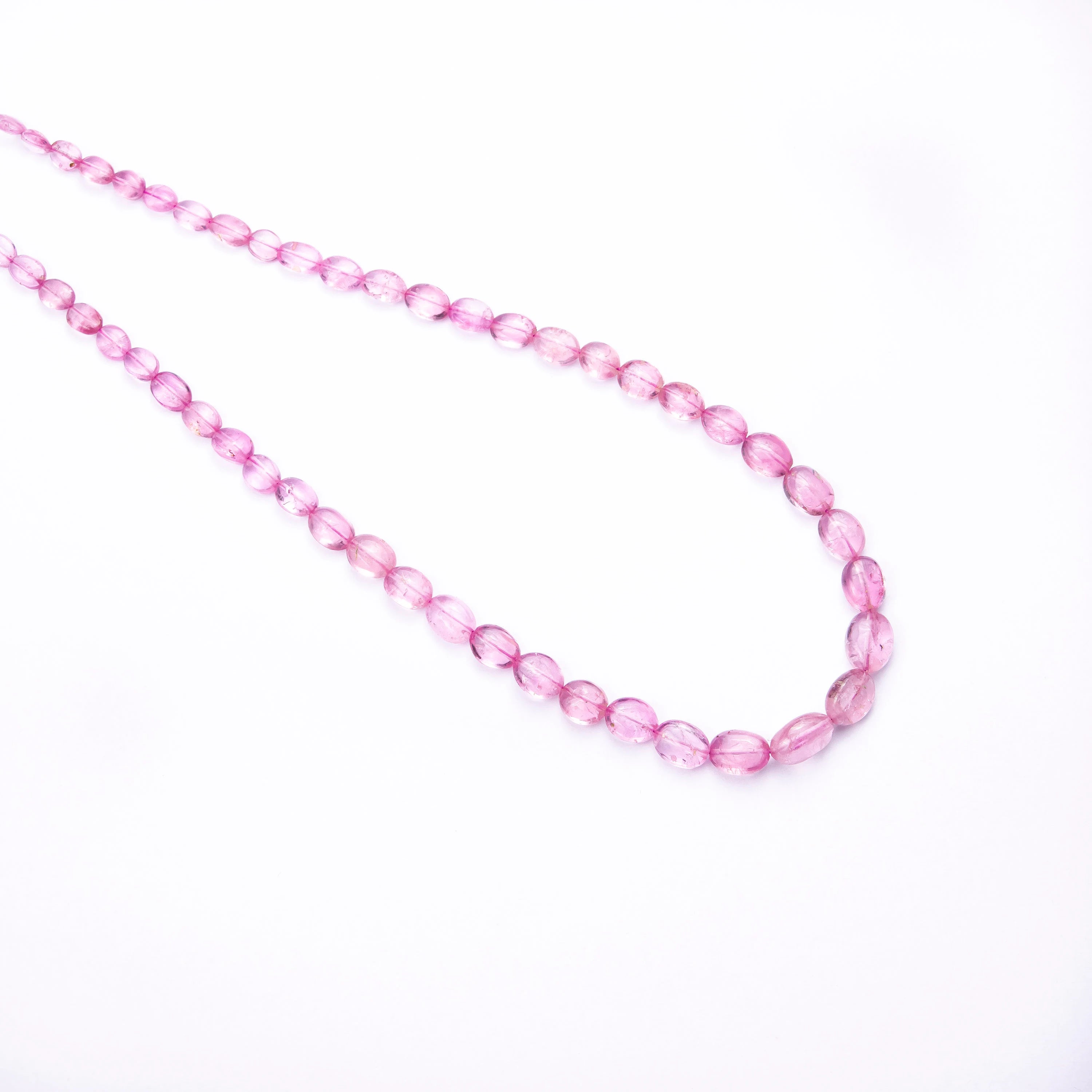 AA Quality Pink Tourmaline Smooth Oval Beads, Pink Tourmaline Oval Beads, SKU2500