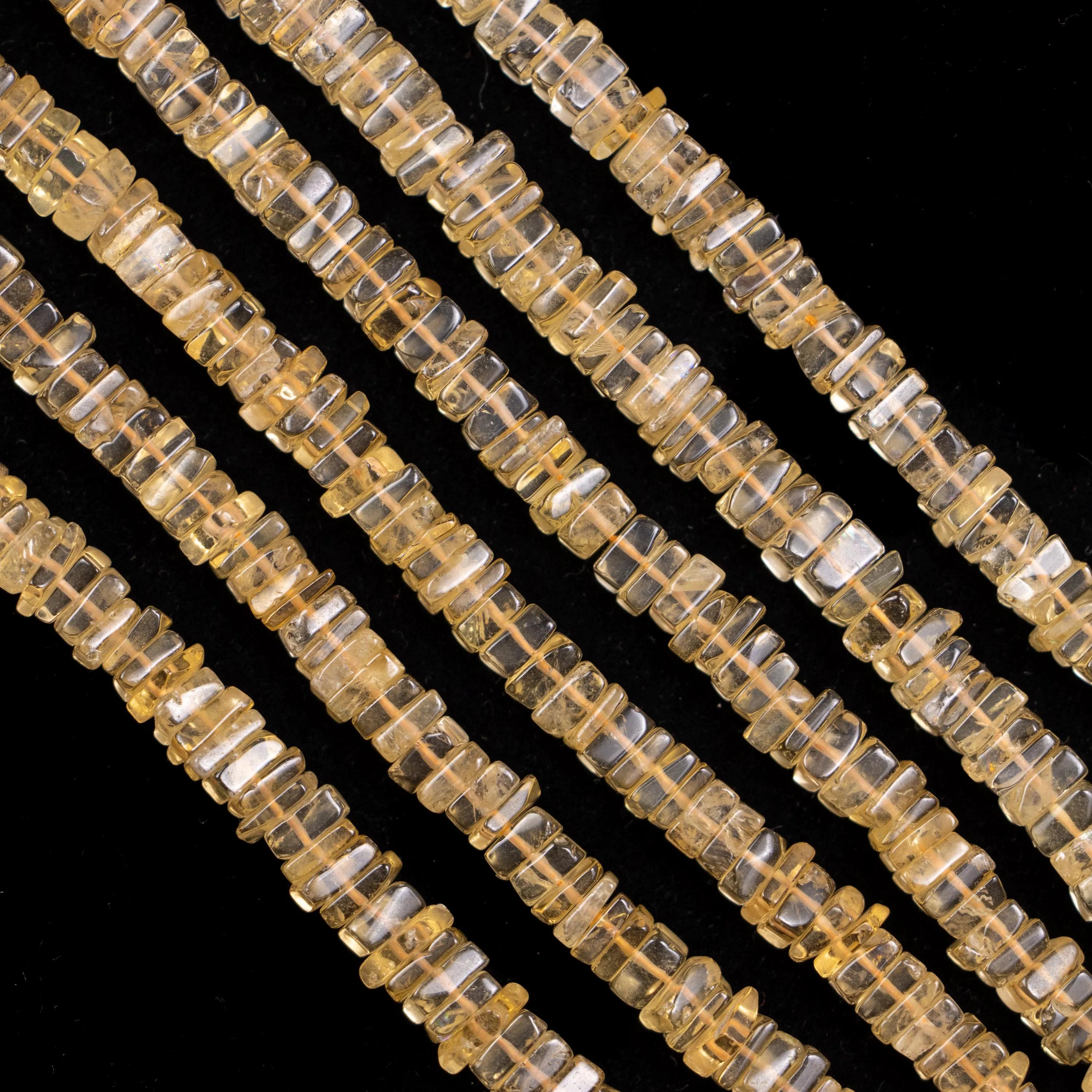 Natural Citrine Smooth Square Beads, Citrine Square Beads, Citrine Square Gemstone, Jewelry Beads, 16 Inch, SKU 112